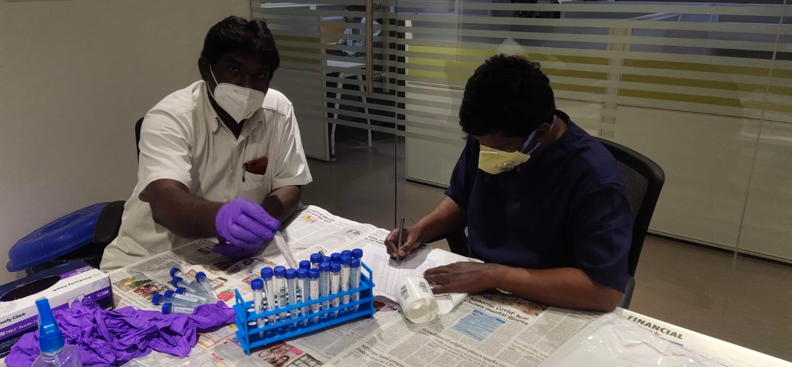 Lab Sample Handling